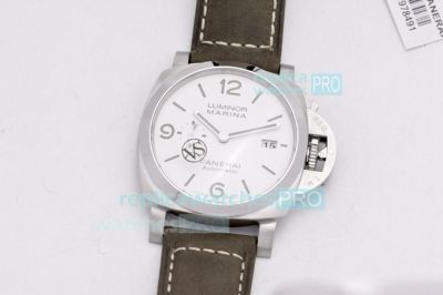 VS Factory New Panerai Luminor Marina PAM 1314 Watch White Dial 44MM